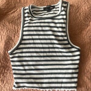 Forever 21 Striped crop top